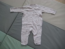 Jako-O Strampler Tiere Gr. 68/74 Wickelleiste Baumwolle Nude-Bunt Beige TOP!