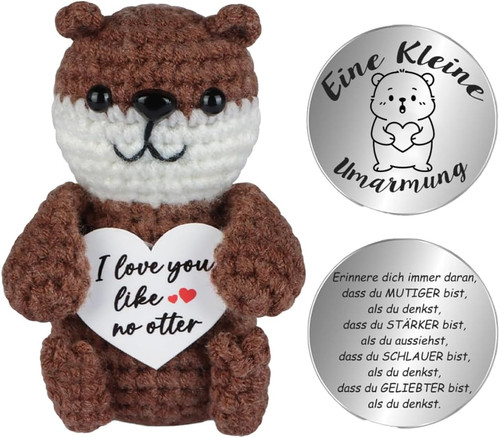 Kuscheltier otter mit - kuscheltier-otter,
