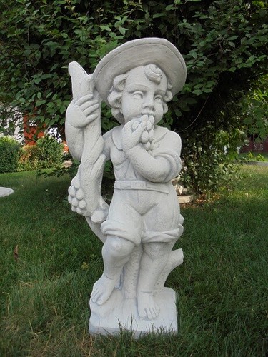 Statue putte mit - putte,