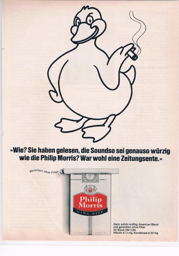 Philip morris werbeanzeige - morris,
