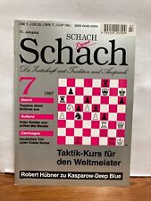 Schach die Zeitschrift und Anspruch Heft 7 1997