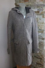Marc o Polo Kapuzenjacke/Mantel Gr. 38/40/42 M/L grau/beige meliert m. Kapuze