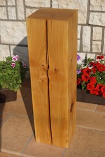 Dekosäule Holzsäule