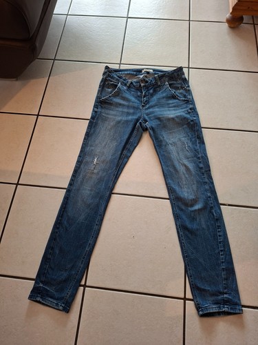 Ausgefallene comma jeanshose - ausgefallene,
