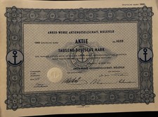 Anker-Werke Aktiengesellschaft,Bielefeld 1951. 14 Stück     Und 