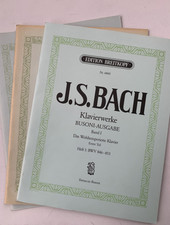 Noten . J.S. Bach