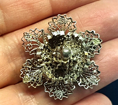 Kleine filigranschmuck brosche - kleine,