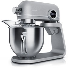 Arendo Küchenmaschine 800 W Rührmaschine Knetmaschine 5l Fassungsvermögen Silber