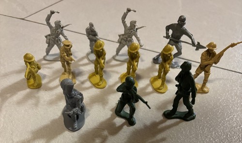 13 plastik soldaten - plastik,