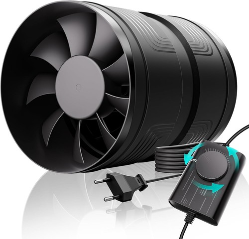 Rohrventilator 150mm regelbar