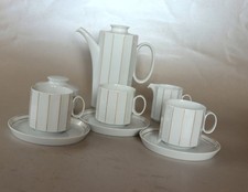Sehr gut erhaltenes Mokkaservice für drei Personen - Rosenthal/Selb