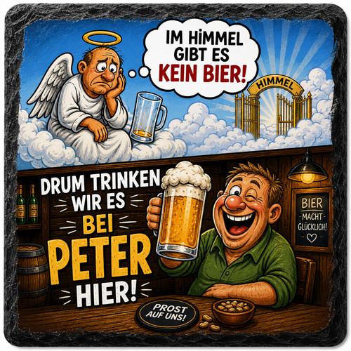 Schieferuntersetzer - , uv