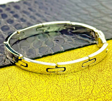 925er Silber HerrenArmband d'Oz 21cm PANZERARMBAND massiv  NEU  Armband Herren