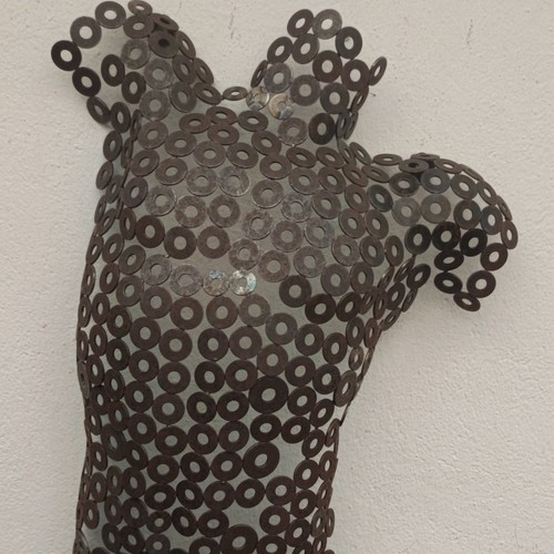 Handgefertigte metallskulptur - handgefertigte,