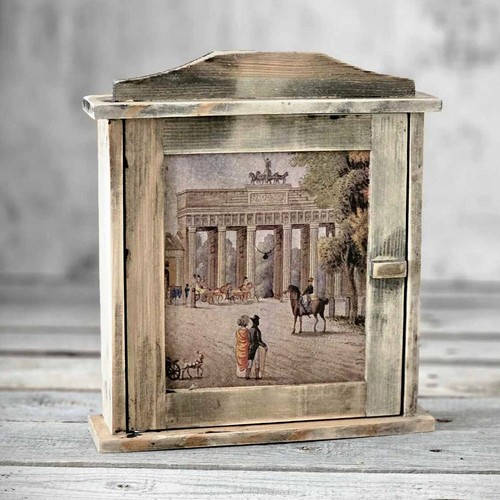 Vintage schlüsselkasten x - schlüsselkasten,