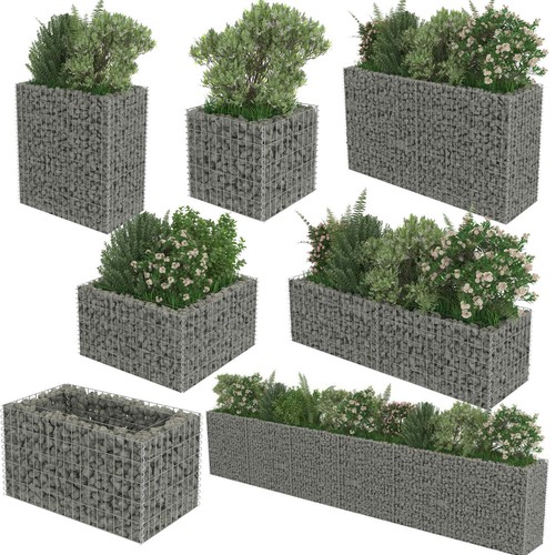 Gabionen pflanzkorb - gabionen,