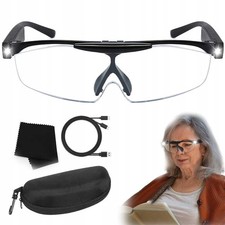 Lupenbrille mit Licht 300% LED