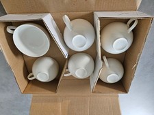 Villeroy & Boch Tipo Teetassen Set 6 Stück inkl. Untertassen Tee Tassen weiß 