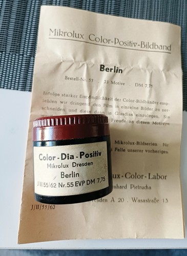 Berlin hauptstadt ddr diafilm - hauptstadt,