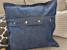 Kissenhülle/Kissenbezug Ikea 50×50cm Jeansoptik