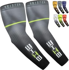 beister UV Schutz Kompression Arm Ärmel, rutschfest Kühlarmschutz Armlinge für R