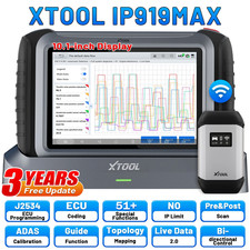 XTOOL IP919MAX KFZ OBD2 Diagnosegerät Profi Scanner ALLE SYSTEM ECU Coding J2534
