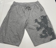 Galatasaray Istanbul kurze Sweat-Hose Grau Shorts Gr. M Bermuda #STF