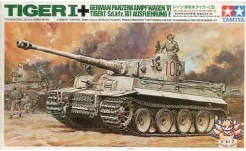 Tamiya german tiger i rc - tamiya, 1/35