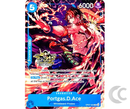 Portgas ace op07 - op07-053, 3rd