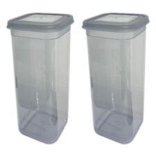2x Kunststoff Vorratsdose mit