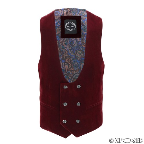 Herren vintage samt - vintage,