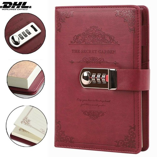 Vintage tagebuch mit code - mit,