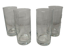 4x Coca Cola Gläser 0,2 L (weiße Welle) Retro Vintage Rarität old school