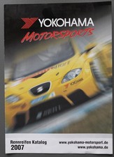 Reklame Yokohama Rennreifen Katalog 2007