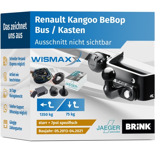 Anhängerkupplung für renault - anhÄngerkupplung,