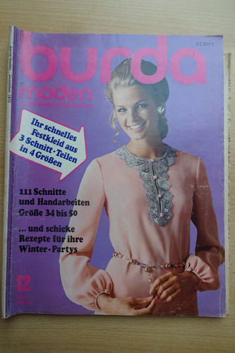 Burda moden 1970 - 12,