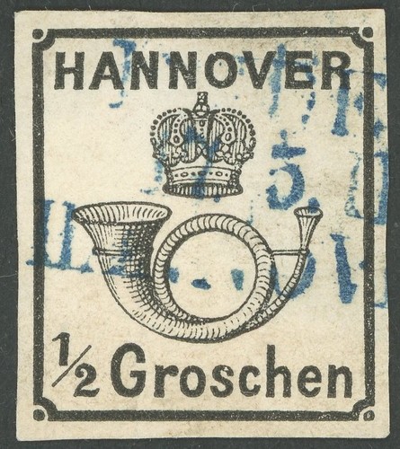 Hannover 1860 2 gr - hannover, 1860,