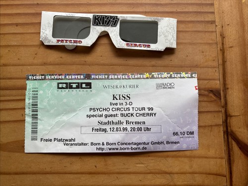 Kiss psycho circus - circus“, tour
