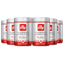 illy Espresso Classico gemahlen, normale Röstung 250g, 6er Pack