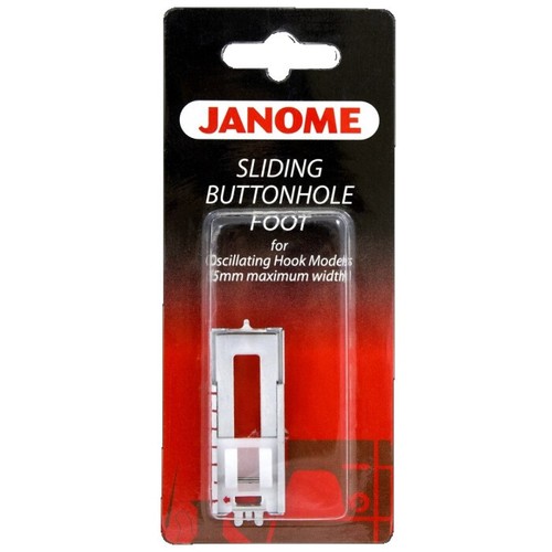 JANOME-Schienen-Knopflochfuß/