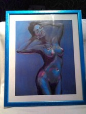 Schönes Bild Frau Foto Tapete  Kunstdruck 54x44 cm 