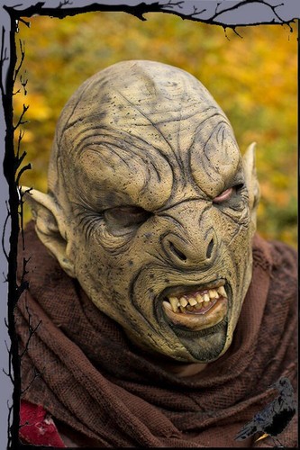 Larp latex maske - larp,