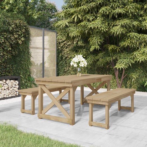 Gartenmöbel set tlg - gartenmöbel, 3-tlg