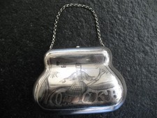 Geldbörse Silber 875 Russland Jugendstil von 1889 Tula Niello Silber