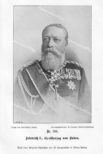 Baden großherzog friedrich - großherzog, i