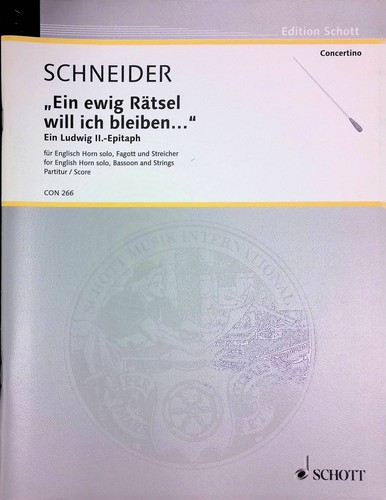 Ein ewig rätsel - "ein,