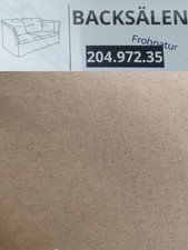 Ikea BACKSÄLEN Bezug für 2er
