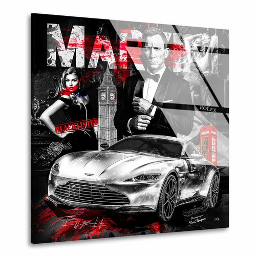 Acrylglas bild wandbild james - bild,