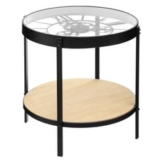 Couchtisch mit uhr und - mit, regal
