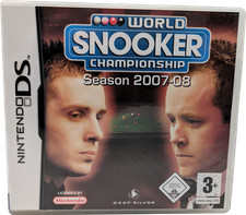 World Snooker Championship Season 2007-08 - DS Spiel - Guter Zustand